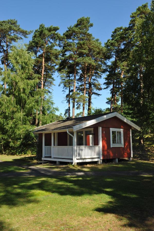 Ahusgarden Stugor Buitenkant foto